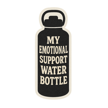 💧 Emotional Support Kraft Sticker