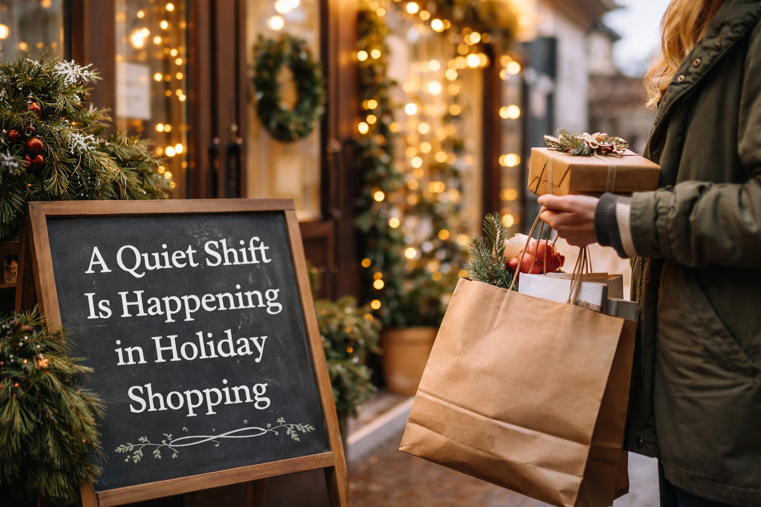 A Quiet Shift Is Happening in Holiday Shopping