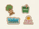 Eco Sticker Pack (4 stickers)