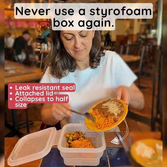 BYOB reusable silicone food containers
