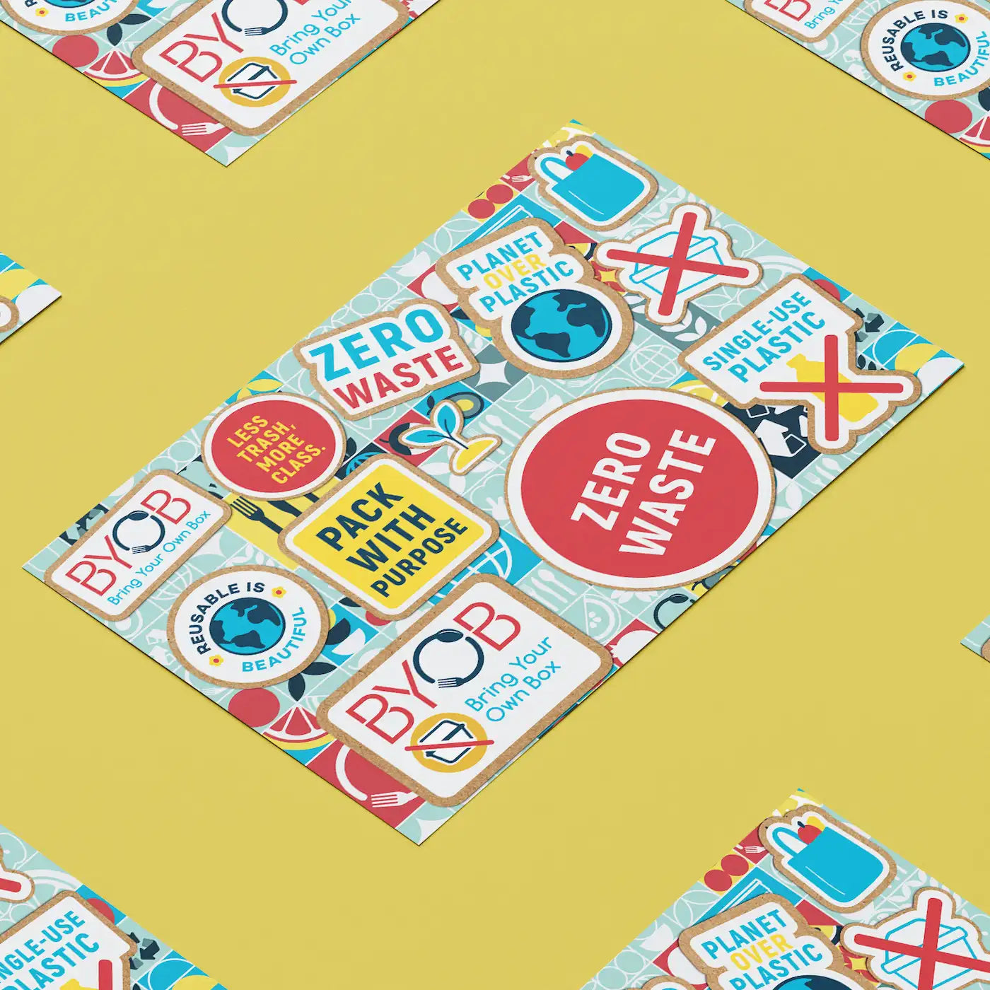 11 PCS Eco Sticker Pack