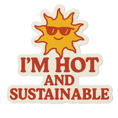 Eco Attitude Trio – 3 Stickers with Personality